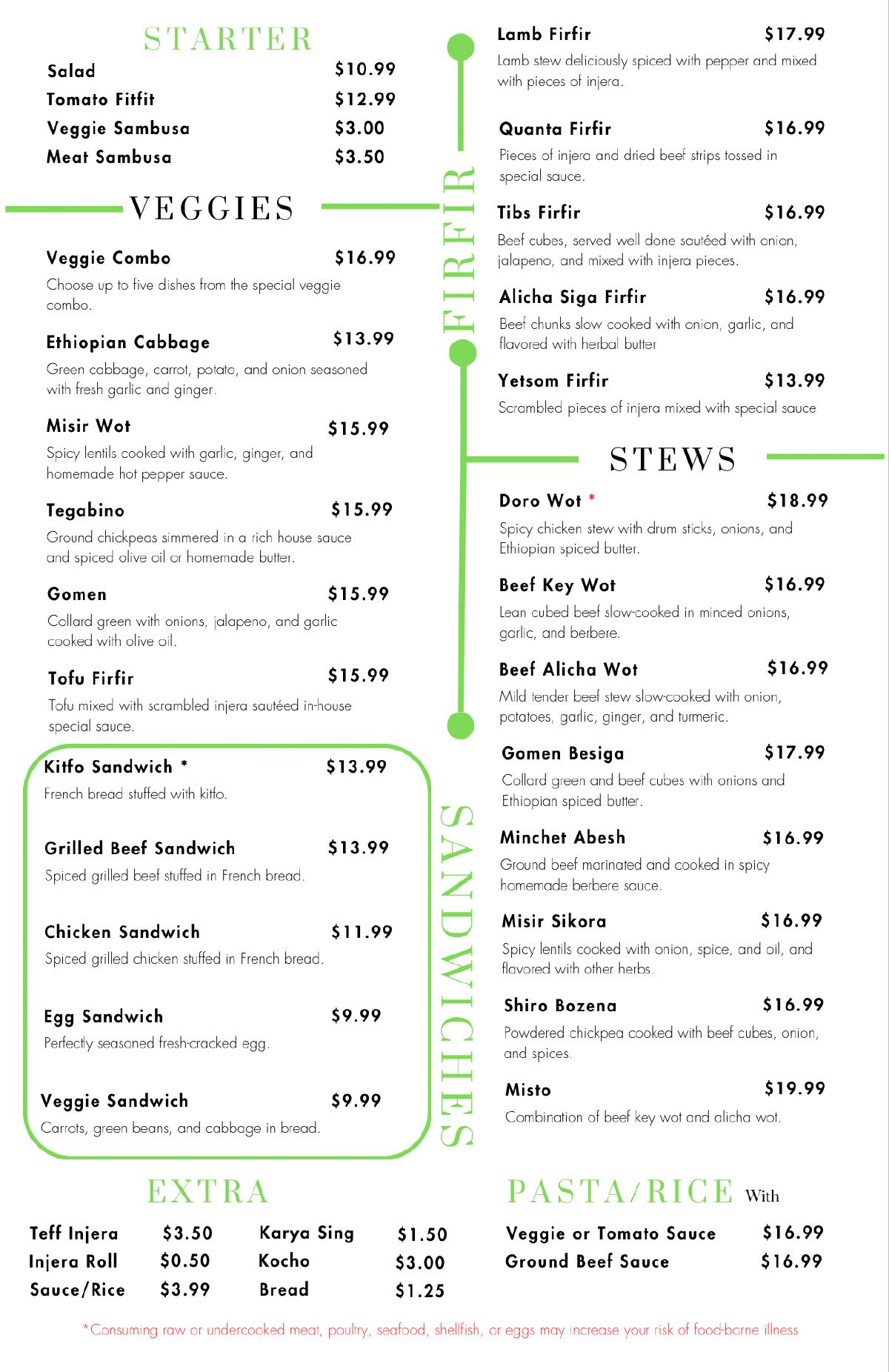 Nazrawi Menu Page 2